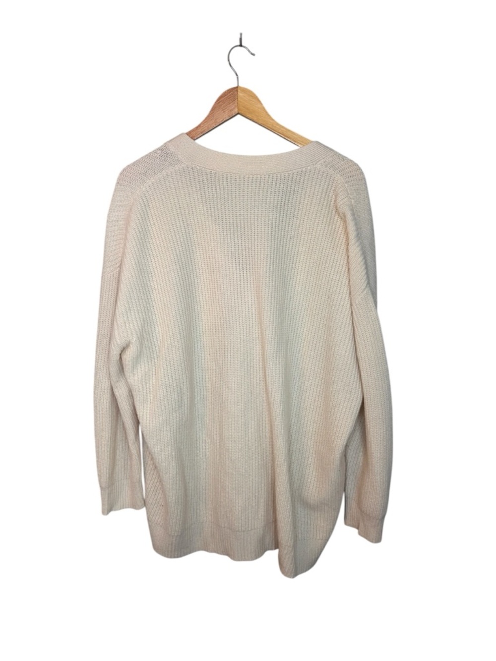 Jenni Kayne Cashmere Cocoon Ivory Cardigan S - Picture 8 of 10